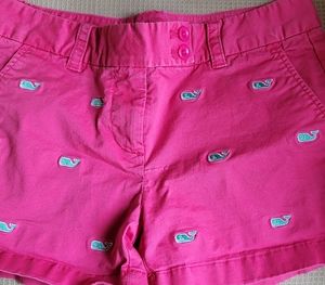 Vineyard vines hot pink whale shorts 00